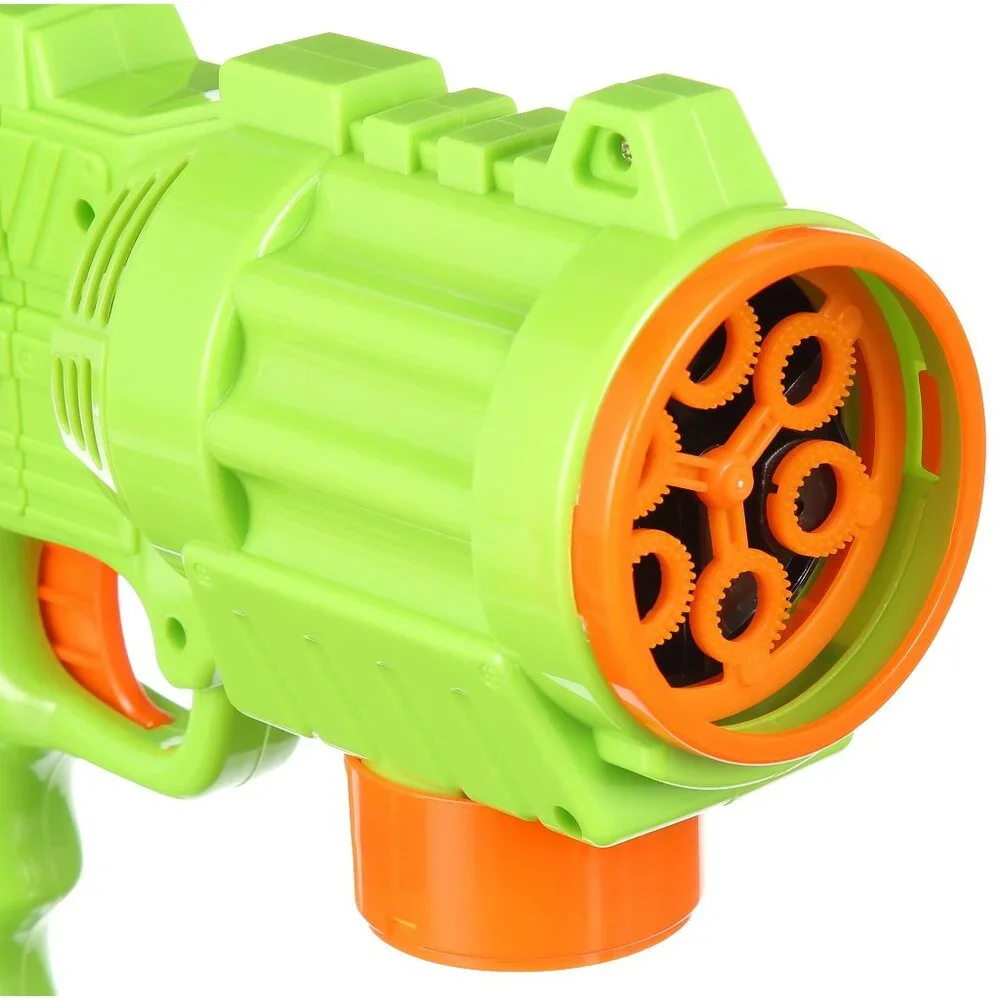NEW Bubble Blaster Gun Machine Disneyland Battery Operated Stocking Stuffer Birt